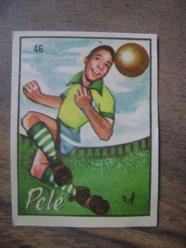 1962 Egide Editorial #46 - Pele - Front (Issued in Brazil)