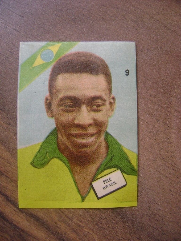 1962 Egide Editorial #9 - Colecao Campeoes - Pele - Front (Issued in Brazil)