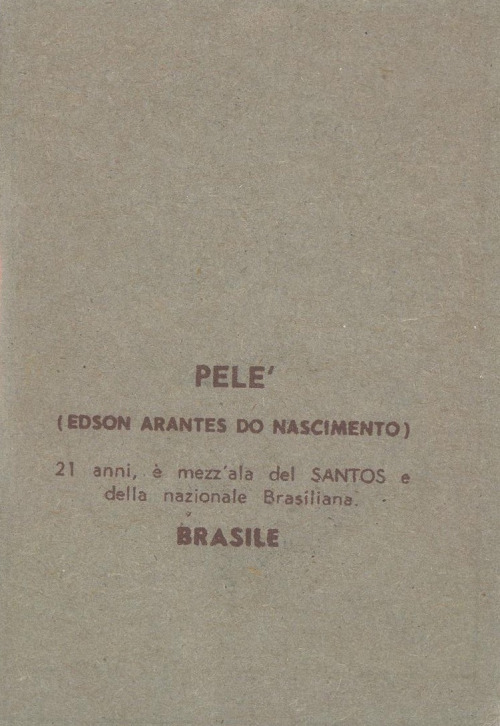 1962 Marca Stella Large Type 2 Back (Brown Ink)
