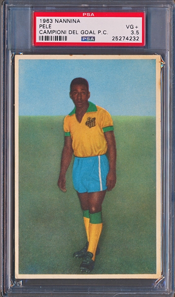 1963 Nannina - Front - Pele PSA 3.5 F