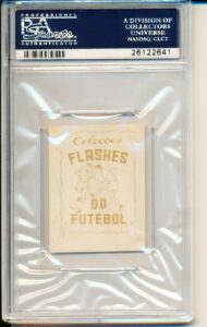 1963 Sadira Colecoes - Flashes Do Futebol #10 - Pele (Brazil) -Back