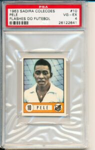 1963 Sadira Colecoes - Flashes Do Futebol #10 - Pele (Brazil) - Front