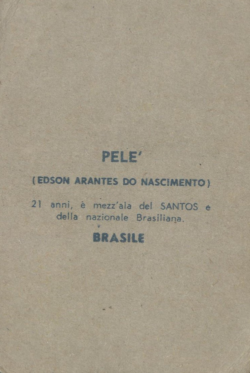 1962 Marca Stella Large Type 3 Back Blue Ink