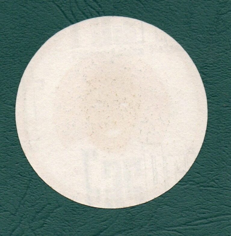 1970 B.A.B. (BAB) Souvenir Pele (Disc, Badge, Shield) -Back