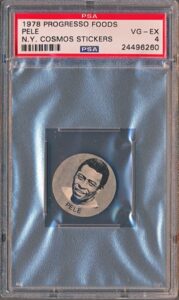 1978 Progresso Foods - Front - Pele PSA 4 F