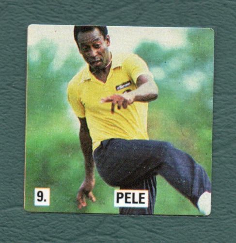 1980s Unknown Sticker #9 Pele - Front