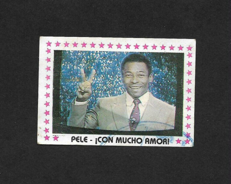 1982 Super Cacho #119 - Pele Con Mucho Amor (Brazil) - Front
