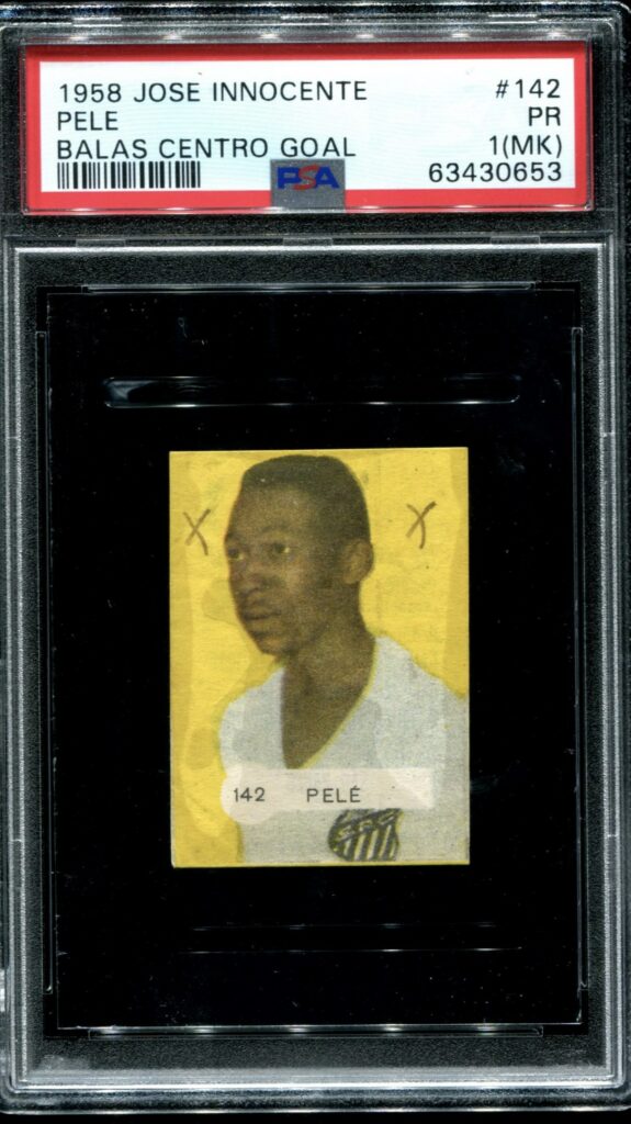 1958 Jose Innocente Balas Centro Goal #142 - Pele (Brazil)