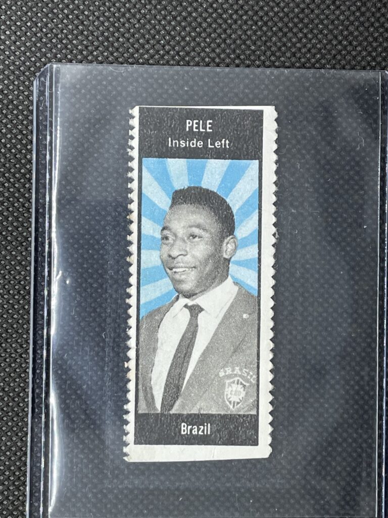 1966 A&BC Stamps - Blue Background - Pele - Front (UK)