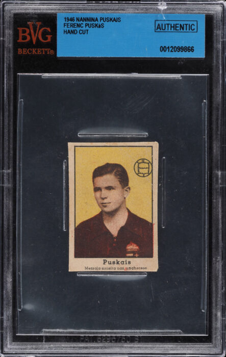 1946-NANNINA-PUSKAIS-FERENC-PUSKAS-ROOKIE-BVG-AUTH