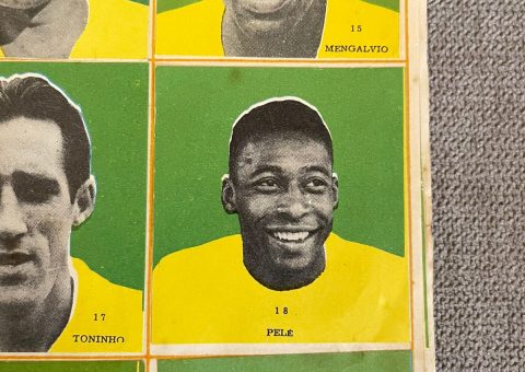 1968 Figurinhas OLE-OLA #18 - Serie Verde - Pele (Brazil) - Front
