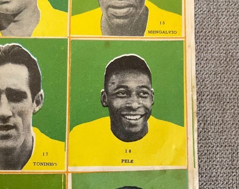 1968 Figurinhas OLE-OLA #18 - Serie Verde - Pele (Brazil) - Front