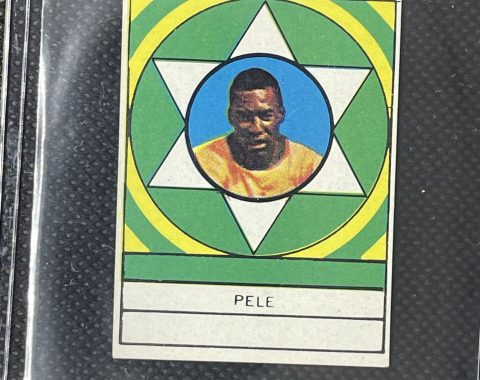 1970 Alo Brasil #178 Pele - Front (issued Brazil)