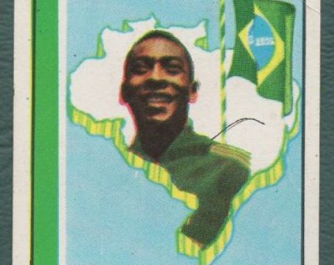 1970-Minha-Patria-Saravan-189-Pele-Brazil-Issued-Front